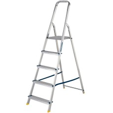 Werner Stepladder 5 Tread High Handrail